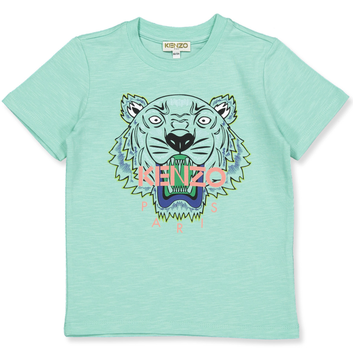 Kenzo Kids T shirt TIGER JB 1 EMERALD Groen