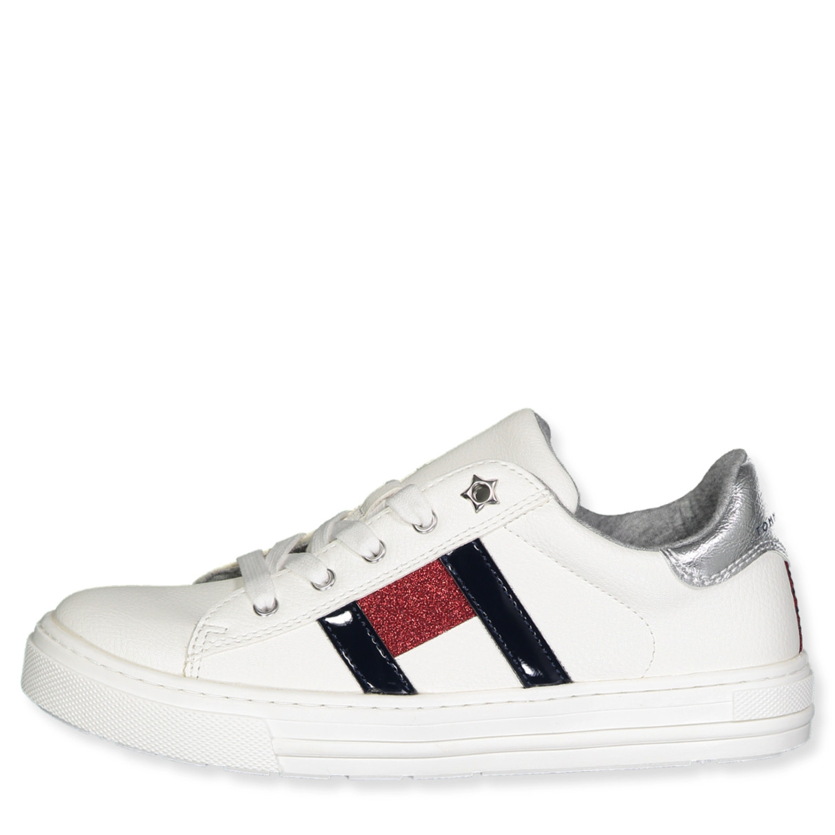 Verder Omhoog telegram Tommy Hilfiger - Schoenen - WHITE/MULTICOLOR - Wit